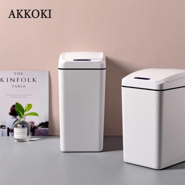 waste bins 8/10l plastic smart electric trash with lid automatic induction garbage paper baskets waterproof compost recycle
waste bins 8/10l plastic smart electric trash with lid automatic induction garbage paper baskets waterproof compost recycle
