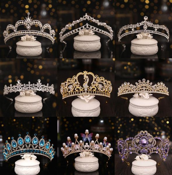 hair clips & barrettes rhinestone crystal tiara diadem queen crown princess tiaras bridal jewelry party wedding accessories women headpiece, Golden;silver
hair clips & barrettes rhinestone crystal tiara diadem queen crown princess tiaras bridal jewelry party wedding accessories women headpiece, Golden;silver