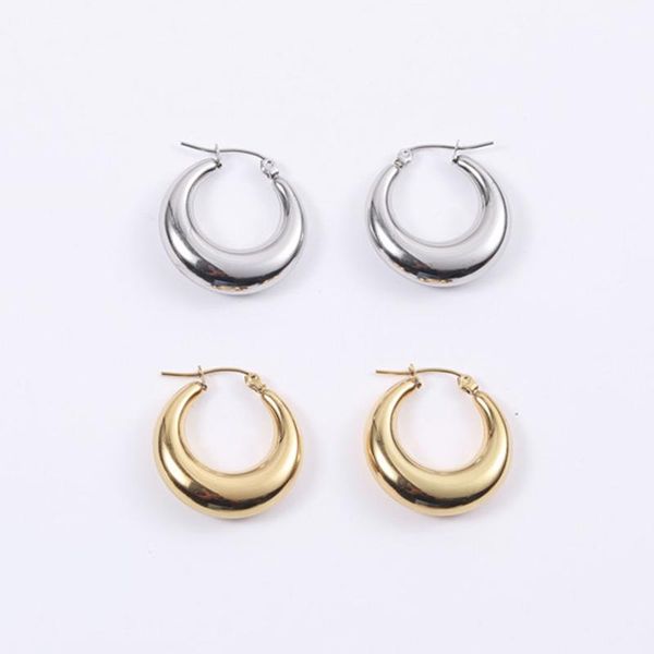 hoop & huggie small earrings high polished titanium steel women's eearrings geometric round piercing fashion jewelry gift, Golden;silver
hoop & huggie small earrings high polished titanium steel women's eearrings geometric round piercing fashion jewelry gift, Golden;silver