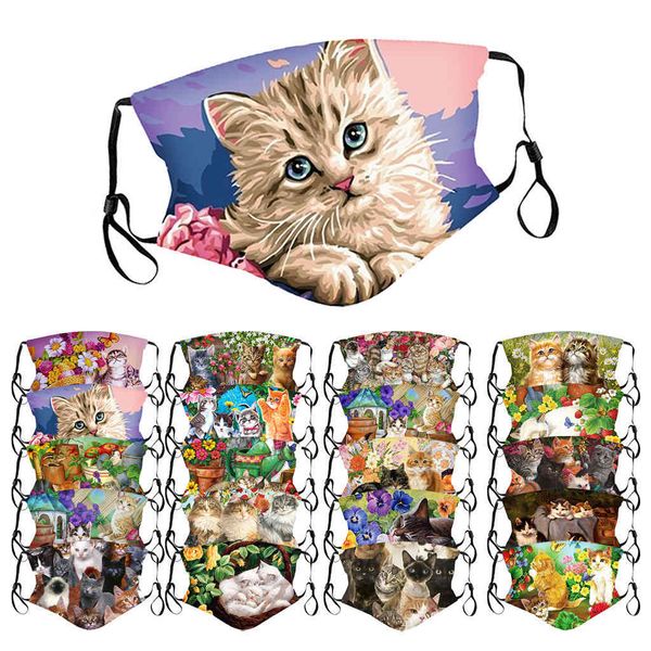 high-quality masks 2021 new cotton cute cartoon cat dust proof warm mask h16h 
high-quality masks 2021 new cotton cute cartoon cat dust proof warm mask h16h