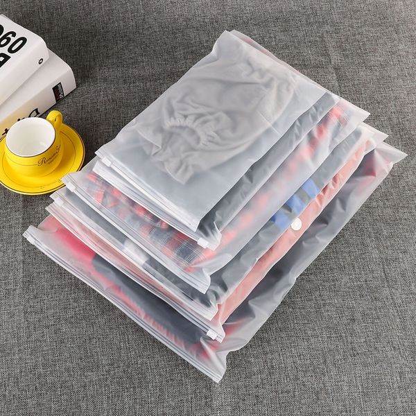 50pcs matte clear ziplock plastic package clothes travel storage bag waterproof zipper lock self seal frosted portable bags
50pcs matte clear ziplock plastic package clothes travel storage bag waterproof zipper lock self seal frosted portable bags