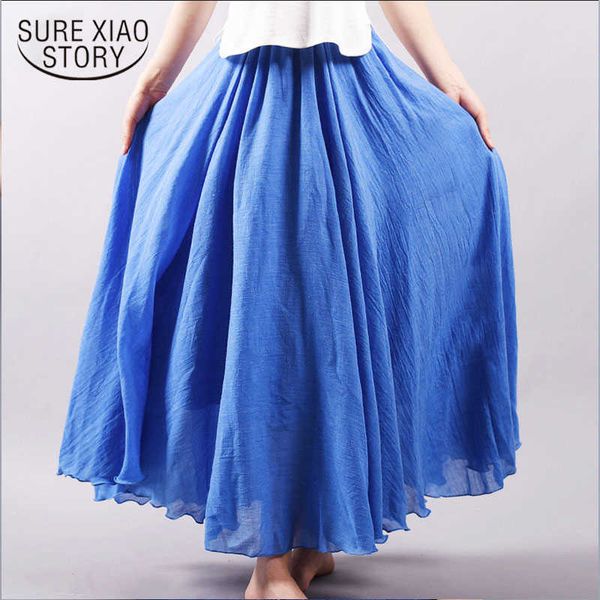 fashion women skirt solid high waist ankle length skirts women's mujer moda spring casual pleated skirt women 2976 50 210527, Black
fashion women skirt solid high waist ankle length skirts women's mujer moda spring casual pleated skirt women 2976 50 210527, Black