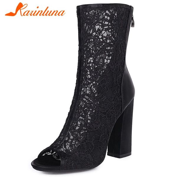 sandals karin brand design female concise peep toe summer boot thick high heels women 2021 fashion shoes, Black
sandals karin brand design female concise peep toe summer boot thick high heels women 2021 fashion shoes, Black