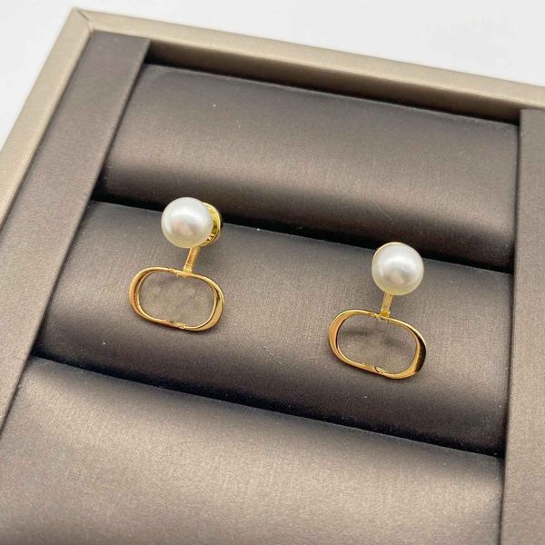 have stamp stud earring with pearl for women wedding jewelry gift with box ps4260, Silver
have stamp stud earring with pearl for women wedding jewelry gift with box ps4260, Silver