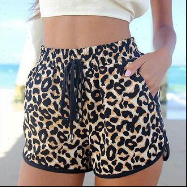 2021 new summer shorts leopard lace up high waist elastic cotton short women beach casual stuff, White;black
2021 new summer shorts leopard lace up high waist elastic cotton short women beach casual stuff, White;black