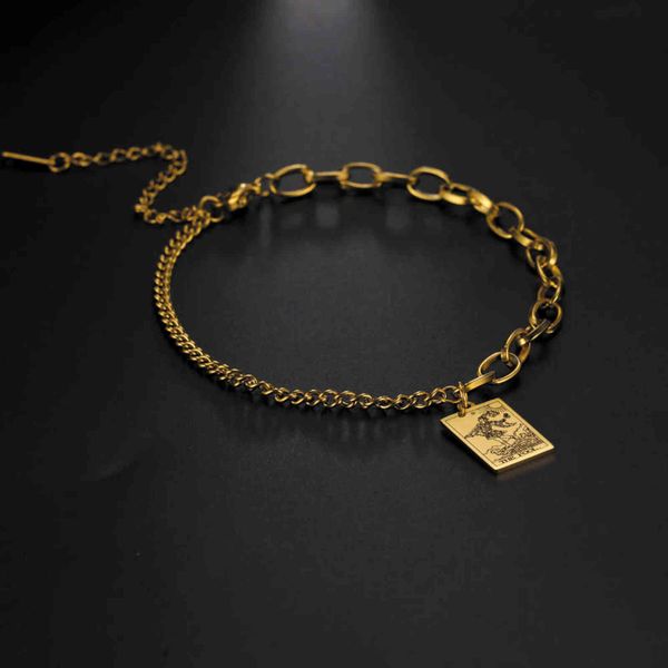 lucktune vintage tarot bracelet for men women religion believers card bracelets jewelry male accessories stainless steel, Golden;silver
lucktune vintage tarot bracelet for men women religion believers card bracelets jewelry male accessories stainless steel, Golden;silver