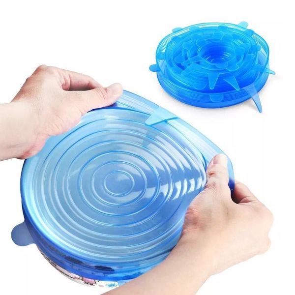 kitchen storage & organization stretched 6pcs universal bowl cover silicone reusable fresh-keeping lids refrigerator microwave sealed wrap t
kitchen storage & organization stretched 6pcs universal bowl cover silicone reusable fresh-keeping lids refrigerator microwave sealed wrap t