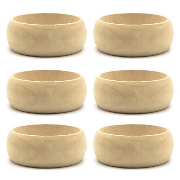 bangle 6pcs unfinished natural untreated plain wooden 68mm(2.68") round bracelet for diy jewelry making handmade gifts, Black
bangle 6pcs unfinished natural untreated plain wooden 68mm(2.68") round bracelet for diy jewelry making handmade gifts, Black