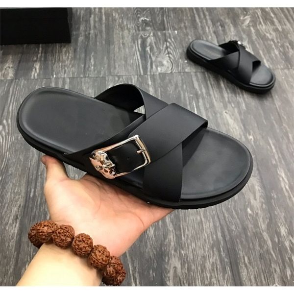 official website 70% off outlet summer metal buckle skull scalp trawl red leather cross sandals guangzhou men's shoes factory sale, Black
official website 70% off outlet summer metal buckle skull scalp trawl red leather cross sandals guangzhou men's shoes factory sale, Black