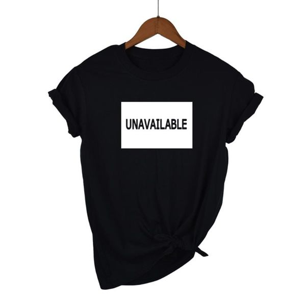women's t-shirt unavailable letters print women tshirt cotton casual funny t shirt for lady tee hipster tumblr drop ship, White
women's t-shirt unavailable letters print women tshirt cotton casual funny t shirt for lady tee hipster tumblr drop ship, White
