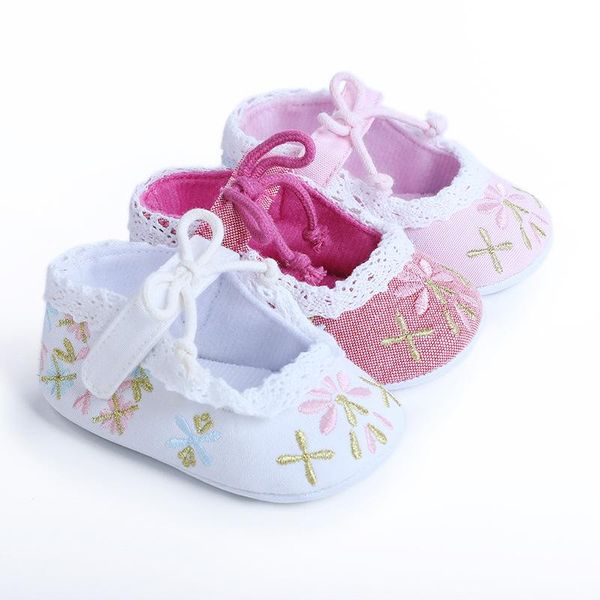 first walkers baby girl shoes white lace floral embroidered soft prewalker walking toddler kids walker 0-1year
first walkers baby girl shoes white lace floral embroidered soft prewalker walking toddler kids walker 0-1year