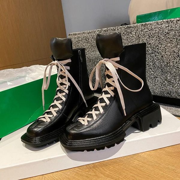 boots black real leather women ankle square toe punk riding botas white cross strap knight botines femmes platform tenis sneaker
boots black real leather women ankle square toe punk riding botas white cross strap knight botines femmes platform tenis sneaker