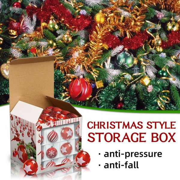 gift wrap party folding 64 compartment divider organiser xmas tree decorations christmas ball storage box baubles
gift wrap party folding 64 compartment divider organiser xmas tree decorations christmas ball storage box baubles