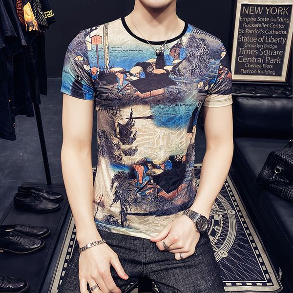 new luxury print t shirt casual streetwear men short sleeve slim fit o-neck 4xl fashion brand tshirt 2021 summer tee bckz, White;black
new luxury print t shirt casual streetwear men short sleeve slim fit o-neck 4xl fashion brand tshirt 2021 summer tee bckz, White;black
