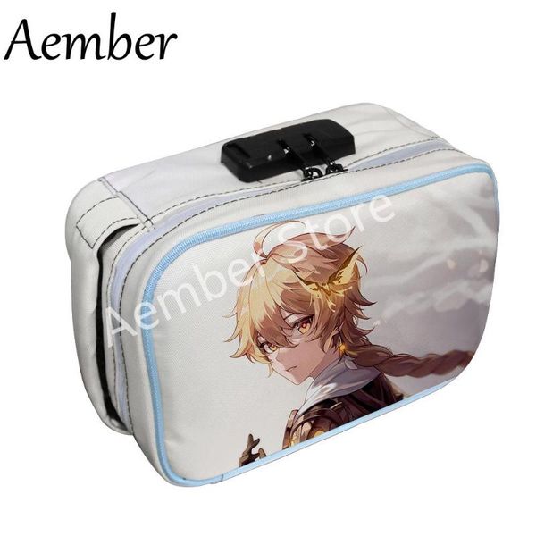 cosmetic bags & cases genshin impact traveler aether oxford cloth portable cosmetic bag combination lock package for female casual
cosmetic bags & cases genshin impact traveler aether oxford cloth portable cosmetic bag combination lock package for female casual