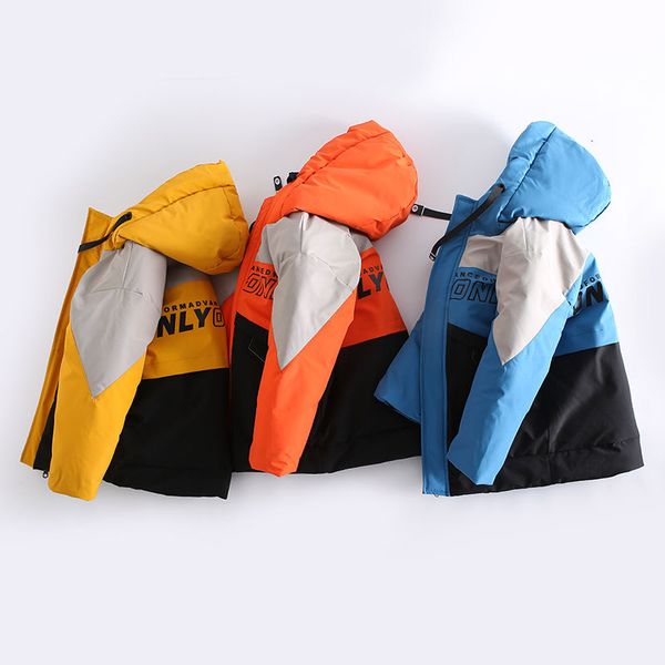 winter 4-11years boys cotton padded coat long thickened hooded warm color matching jacket for children clothes teens kids parka, Blue;gray
winter 4-11years boys cotton padded coat long thickened hooded warm color matching jacket for children clothes teens kids parka, Blue;gray