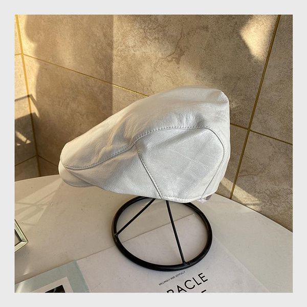 berets pu leather beret love letter embroidery casual men's and women's hats retro hat for women cotton literature painter's, Blue;gray
berets pu leather beret love letter embroidery casual men's and women's hats retro hat for women cotton literature painter's, Blue;gray