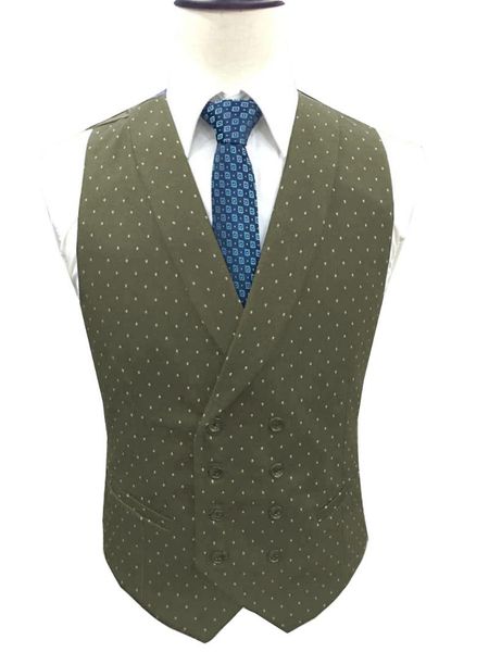 men's vests 2021 fashion olive green poika dot vest latest designs waistcoat casual suit groomsmen for wedding/party, Black;white
men's vests 2021 fashion olive green poika dot vest latest designs waistcoat casual suit groomsmen for wedding/party, Black;white