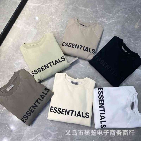 feel of god fog double thread essentials coffee matcha green three dimensional letter long sleeve sweater for men and women, Black
feel of god fog double thread essentials coffee matcha green three dimensional letter long sleeve sweater for men and women, Black