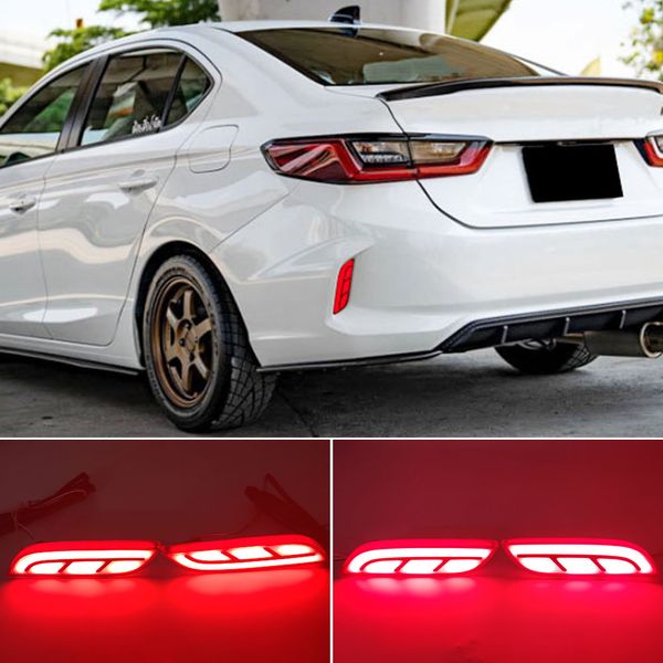 2pcs auto lighting for honda city 2020 2021 reflector led rear fog lamp bumper light brake light turn signal light
2pcs auto lighting for honda city 2020 2021 reflector led rear fog lamp bumper light brake light turn signal light