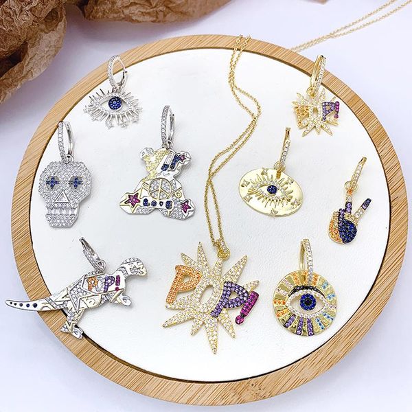hoop & huggie cute droplets style asymmetriy earrings pave sweetamy cz eye finger letter charms earring for women fashion jewelry, Golden;silver
hoop & huggie cute droplets style asymmetriy earrings pave sweetamy cz eye finger letter charms earring for women fashion jewelry, Golden;silver