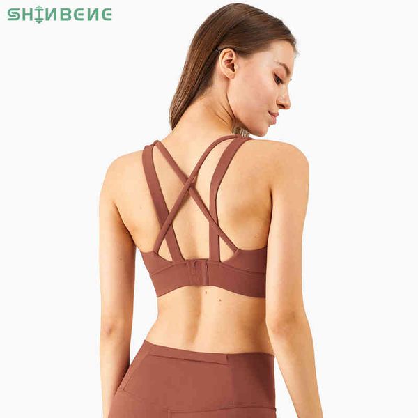 shinbene gesp hoge ondersteuning gym sport bras vrouwen anti-zweet cross strap running danser atletische brasserie activewear, Red;black
shinbene gesp hoge ondersteuning gym sport bras vrouwen anti-zweet cross strap running danser atletische brasserie activewear, Red;black