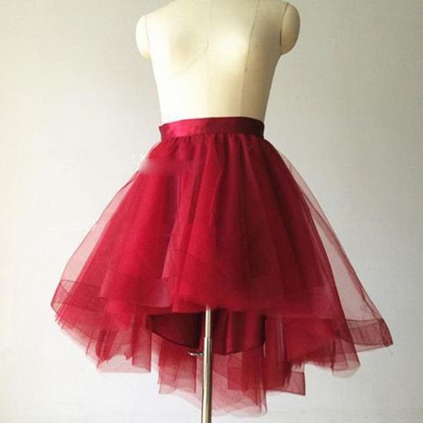 skirts real image wine red high low tulle women with organza edge fashion midi zipper female autumn bottoms, Black
skirts real image wine red high low tulle women with organza edge fashion midi zipper female autumn bottoms, Black