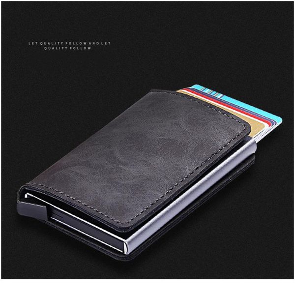 bycobecy new pu leather metal single box credit card holder card case women and men rfid wallets vintage business i jllgew
bycobecy new pu leather metal single box credit card holder card case women and men rfid wallets vintage business i jllgew