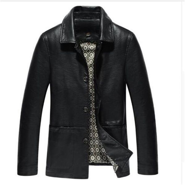 men's fur & faux leather jacket men soft sheepskin business casual coats spring autumn fashion male motorcycle biker jackets 4xl, Black
men's fur & faux leather jacket men soft sheepskin business casual coats spring autumn fashion male motorcycle biker jackets 4xl, Black