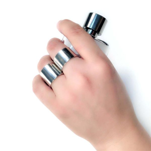cluster rings 1pcs wide 14mm 316l titanium steel ring wedding for women fine jewelry punk, Golden;silver
cluster rings 1pcs wide 14mm 316l titanium steel ring wedding for women fine jewelry punk, Golden;silver