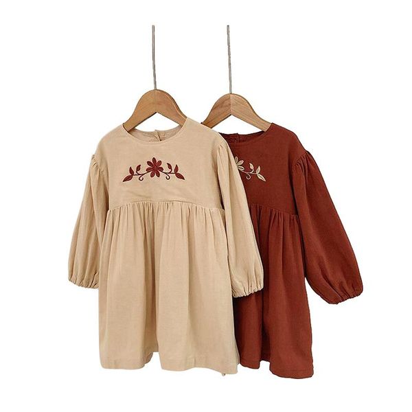 embroidered chinese style dress age for 2 - 8 years baby girls 2021 new spring long sleeve simple dress cotton loose kids frocks, Red;yellow
embroidered chinese style dress age for 2 - 8 years baby girls 2021 new spring long sleeve simple dress cotton loose kids frocks, Red;yellow