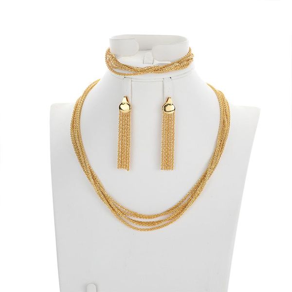 earrings & necklace retro mesh belt 24k arab dubai clavicle jewelry set real gold plated wedding earring bracelet ladies, Silver
earrings & necklace retro mesh belt 24k arab dubai clavicle jewelry set real gold plated wedding earring bracelet ladies, Silver