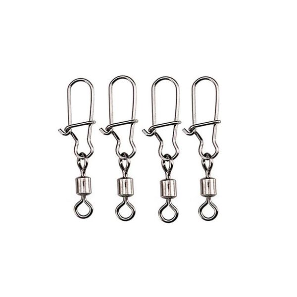 fishing hooks 50pcs pike accessories connector pin bearing rolling swivel stainless steel snap fishhook lure swivels tackle 2021
fishing hooks 50pcs pike accessories connector pin bearing rolling swivel stainless steel snap fishhook lure swivels tackle 2021