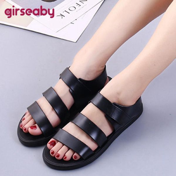 sandals girseaby 2021 women open toe breathable flats jelly hook&loop non-slip colorful size 40 beach casual black b2232
sandals girseaby 2021 women open toe breathable flats jelly hook&loop non-slip colorful size 40 beach casual black b2232