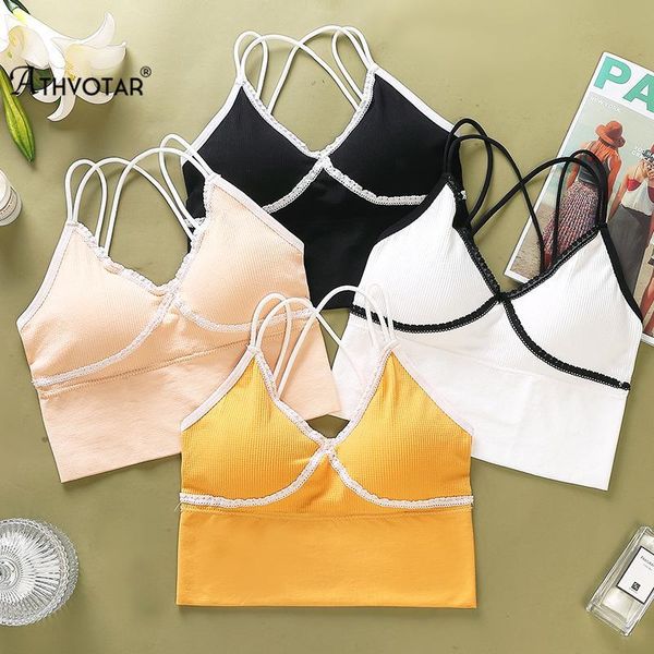 camisoles & tanks athvotar women crop lace patchwork retro sling summer sleeveless padded base tank fashion backless camisole 2021, Black;white
camisoles & tanks athvotar women crop lace patchwork retro sling summer sleeveless padded base tank fashion backless camisole 2021, Black;white