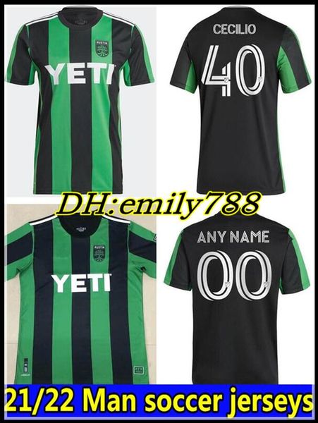 new inaugural austin fc soccer jerseys 2021 2022 mls home kit black green 21 22 football shirts camisetas de fútbol maillot de foot uniform, Black;yellow
new inaugural austin fc soccer jerseys 2021 2022 mls home kit black green 21 22 football shirts camisetas de fútbol maillot de foot uniform, Black;yellow