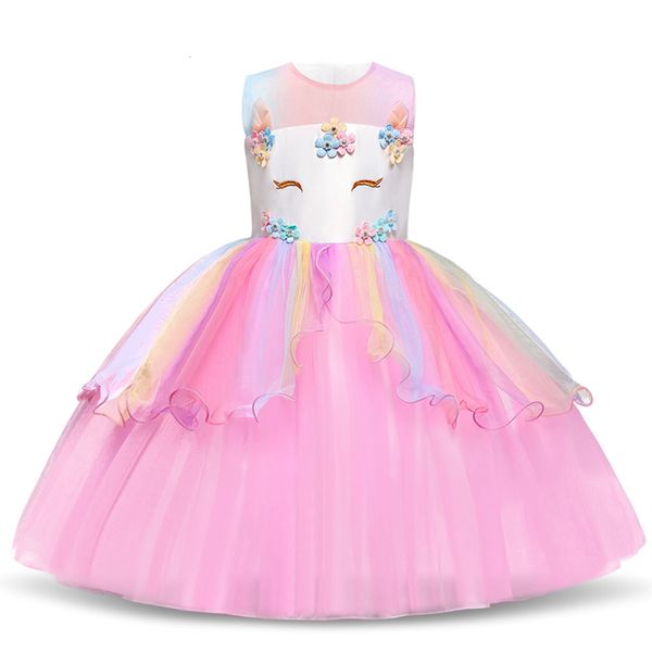 girls' unicorn party carnival costume princess suit children's dress women's vestdos baby size 3-8t, Red;yellow
girls' unicorn party carnival costume princess suit children's dress women's vestdos baby size 3-8t, Red;yellow
