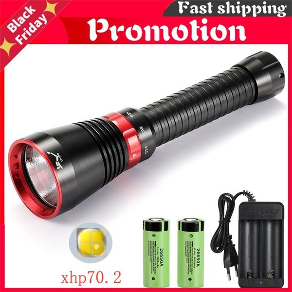 flashlights torches professional diving 6000 lumens xhp70.2 led white/ yellow light waterproof underwater tactical torch hunting
flashlights torches professional diving 6000 lumens xhp70.2 led white/ yellow light waterproof underwater tactical torch hunting