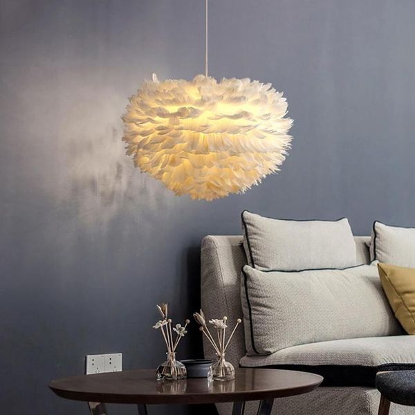 modern led feather pendant lights for bedroom pendant lamp personality warm romantic ins wedding room decoration lighting
modern led feather pendant lights for bedroom pendant lamp personality warm romantic ins wedding room decoration lighting