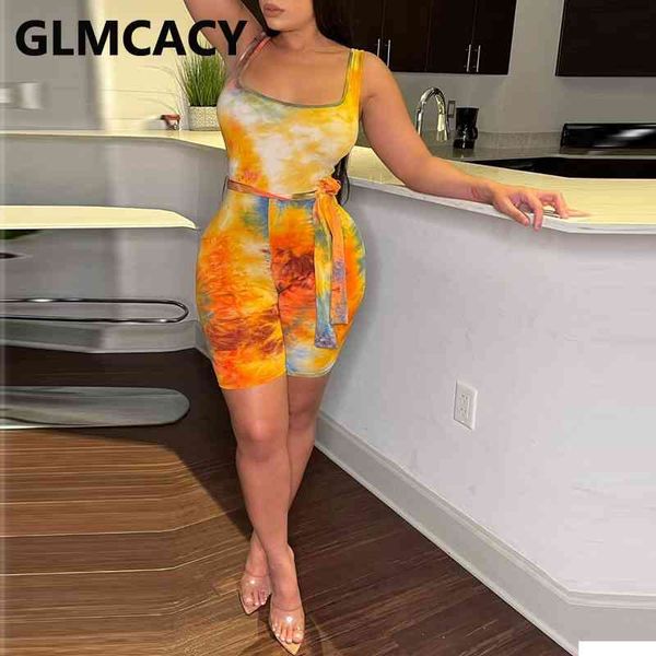 women spaghetti strap sleeveless printed belt bodycon romper 210702, Black;white
women spaghetti strap sleeveless printed belt bodycon romper 210702, Black;white