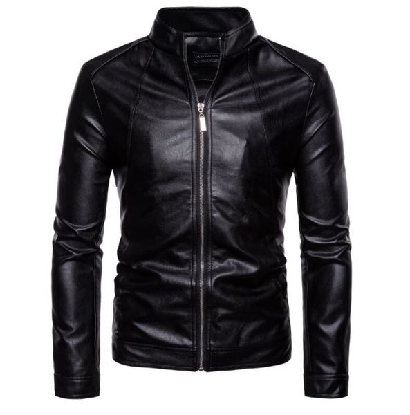 mens leather jacket slim motorcycle leather coat men jackets clothes personalized stage street fashion stand collar black autumn t190907, Black;brown
mens leather jacket slim motorcycle leather coat men jackets clothes personalized stage street fashion stand collar black autumn t190907, Black;brown