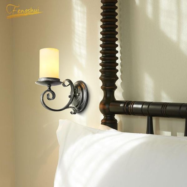 modern retro led wall lamp lighting european style glass wall lights restaurant bedroom living room indoor sconces deco fixtures
modern retro led wall lamp lighting european style glass wall lights restaurant bedroom living room indoor sconces deco fixtures