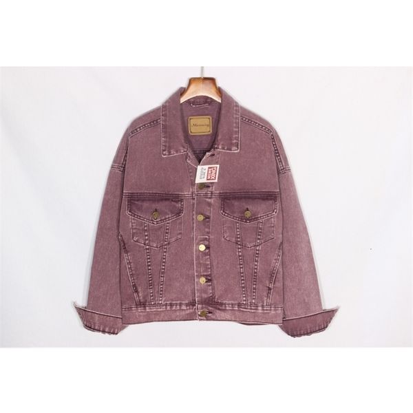 obrix spring autumn thick denim jacket casual style streetwear square collar full sleeve loose outerwear for women 201013, Black;brown
obrix spring autumn thick denim jacket casual style streetwear square collar full sleeve loose outerwear for women 201013, Black;brown