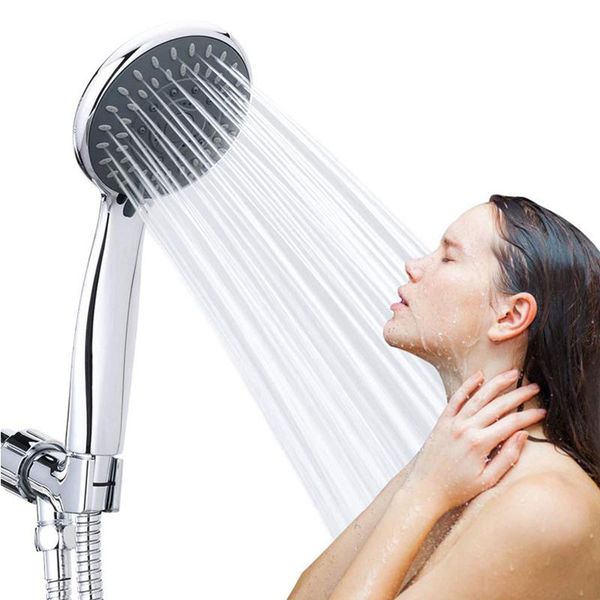 high pressure handheld shower head powerful shower spray showerhead chrome bathroom multi-functions with hose kit
high pressure handheld shower head powerful shower spray showerhead chrome bathroom multi-functions with hose kit