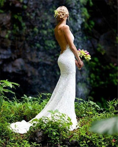 2021 new white lace mermaid wedding es v-neck backless summer beach bride robe mariage s1dd
2021 new white lace mermaid wedding es v-neck backless summer beach bride robe mariage s1dd