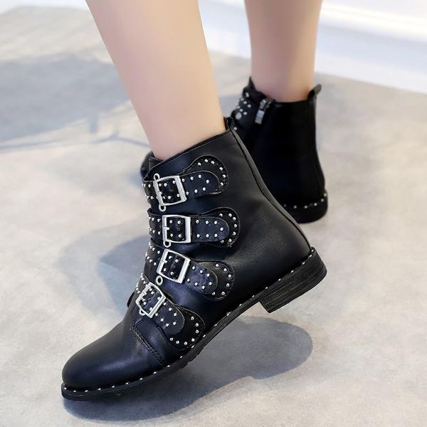 boots women ankle shoes woman motorcycle punk plus big size 35-43 riding equestr zapatos de mujer, Black
boots women ankle shoes woman motorcycle punk plus big size 35-43 riding equestr zapatos de mujer, Black