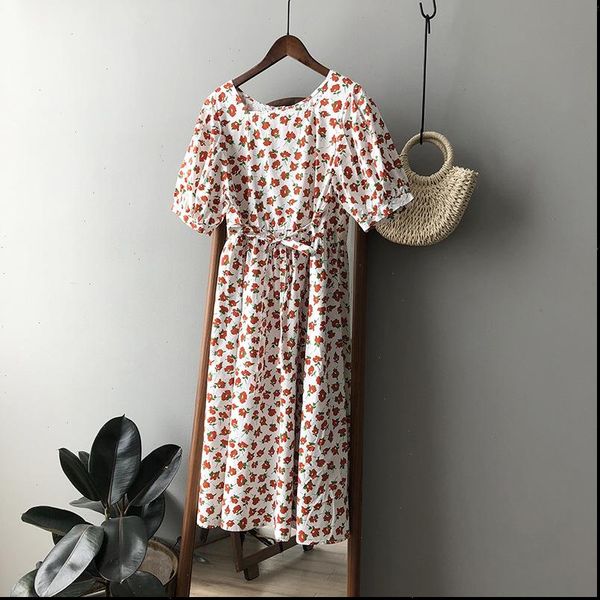 2021 harajuku summer women dress elegant floral print dress high wasit casual lace up boho long dress vestidos femme streetwear, Black;gray
2021 harajuku summer women dress elegant floral print dress high wasit casual lace up boho long dress vestidos femme streetwear, Black;gray