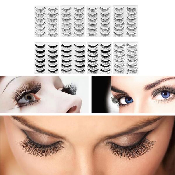 false eyelashes frcolor 80 pairs natural fake 8-style thick long eye lashes for lady teenager girls
false eyelashes frcolor 80 pairs natural fake 8-style thick long eye lashes for lady teenager girls