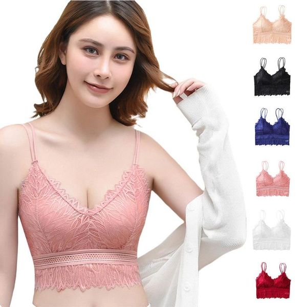 Bras Seamless Wireless Padded For Ladies Sexy Bra Soild Color Bralette Women Gather Wrapped Chest Brassiere, Red;black
Bras Seamless Wireless Padded For Ladies Sexy Bra Soild Color Bralette Women Gather Wrapped Chest Brassiere, Red;black