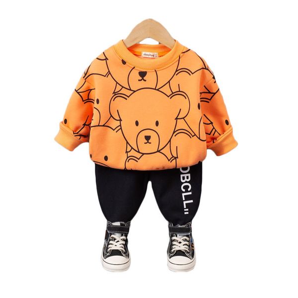 baby suit set for girl boys autumn winter children clothes bear print long sleeve child tracksuit kids t-shirt 2020 new, White
baby suit set for girl boys autumn winter children clothes bear print long sleeve child tracksuit kids t-shirt 2020 new, White